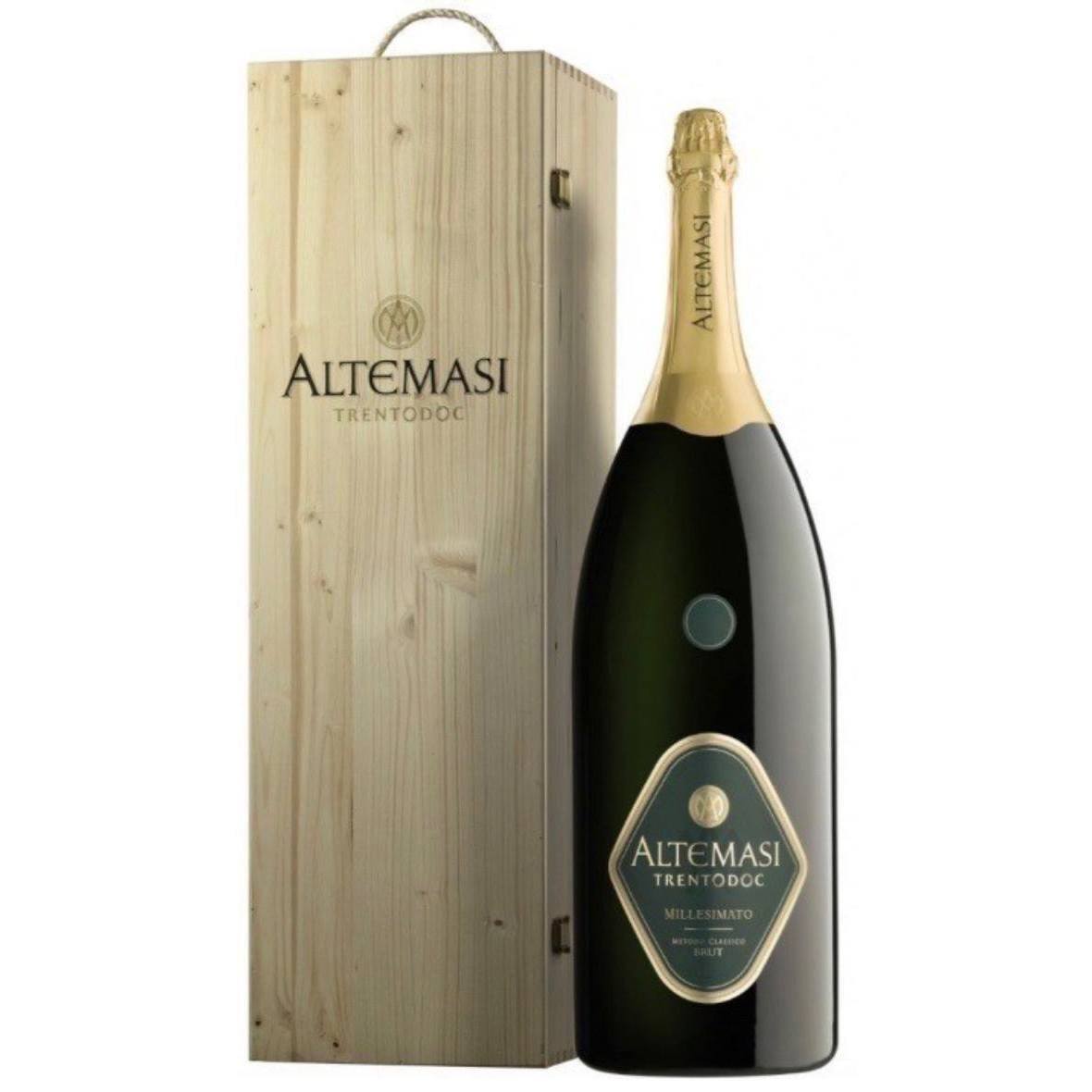 Altemasi Brut Millesimato Trento DOC 3L Jeroboam in cassa di legno – Cavit