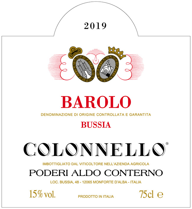 COLONNELLO Barolo Bussia DOCG – Poderi Aldo Conterno