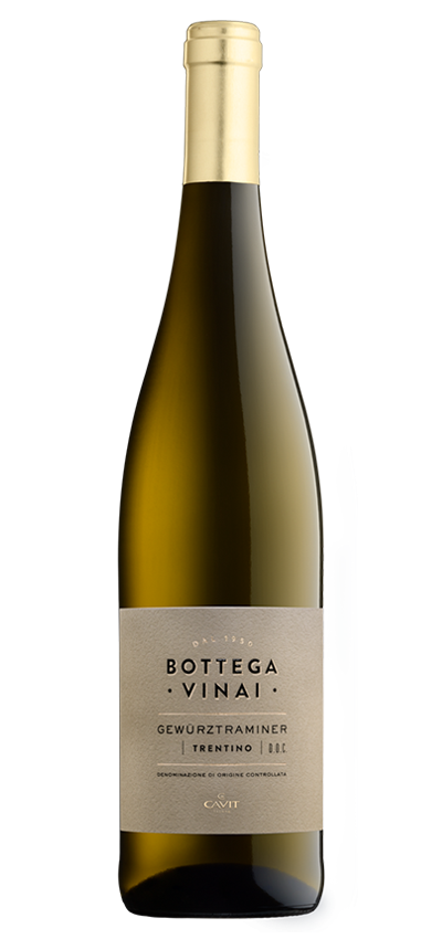 GEWÜRZTRAMINER Bottega Vinai Trentino DOC – Cavit