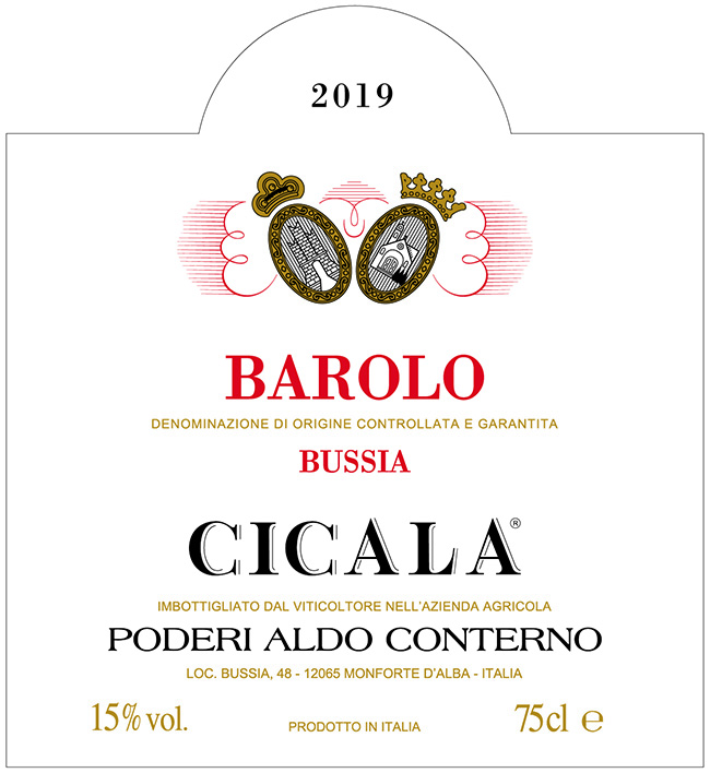 CICALA Barolo Bussia DOCG – Poderi Aldo Conterno