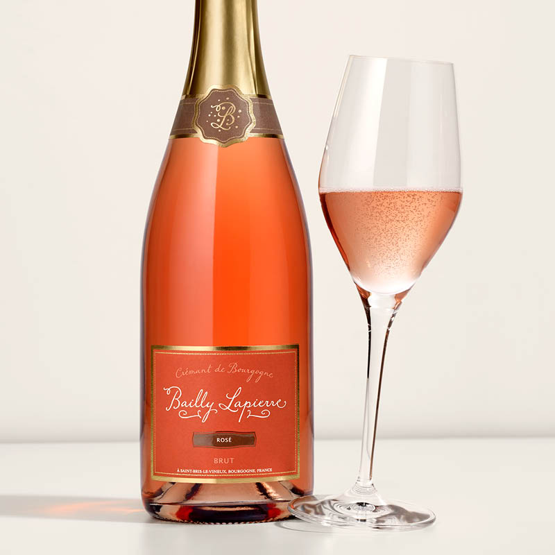 Crémant De Bourgogne Rosè Brut AOC – Bailly Lapierre